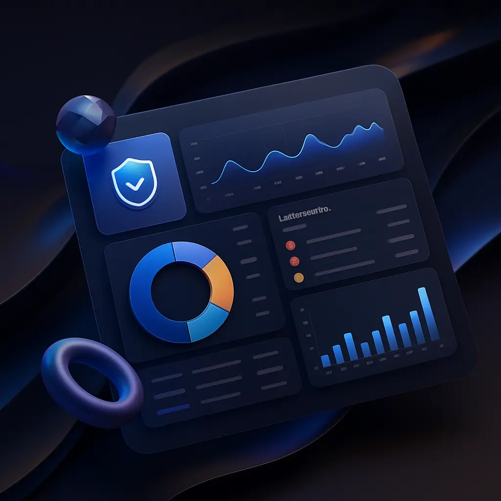 Cybersecurity Metrics Dashboard Template